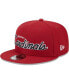 Фото #2 товара Men's Cardinal Arizona Cardinals Main Script 9FIFTY Snapback Hat
