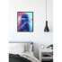 Wandbild Neon Girl