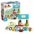 Фото #1 товара Детский игровой набор и фигурка из дерева Строительный набор Lego Family House on Wheels