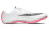 Фото #2 товара Кроссовки беговые Nike Zoom JA Fly 3 черно-бело-розовые / Модель DM2338-100