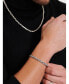 ფოტო #7 პროდუქტის Borobudur Round 5mm Chain Bracelet in Sterling Silver