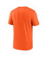 Фото #4 товара Men's Orange Denver Broncos Legend Logo Performance T-shirt