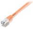 Фото #1 товара Equip Cat.6 S/FTP Patch Cable - 7.5m - Orange - 7.5 m - Cat6 - S/FTP (S-STP) - RJ-45 - RJ-45