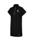 Women's Black Chicago White Sox Emily Quarter-Zip Sneaker Dress