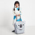 Affenzahn AFZ-TRL-001-029 - Suitcase - Soft shell - Grey - Pink - Polyester - 100% polyester - Polyethylene terephthalate (PET)