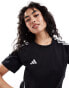 Фото #1 товара adidas Football Tiro 24 sweat t-shirt in black