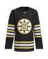 Men's Black Boston Bruins 100th Anniversary Authentic Jersey