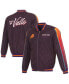 ფოტო #1 პროდუქტის Men's Purple Phoenix Suns 2023/24 City Edition Nylon Full-Zip Bomber Jacket