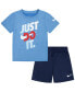 ფოტო #1 პროდუქტის Toddler Boys Dropsets T-shirt and Shorts, 2 Piece Set