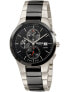 Фото #1 товара Boccia 3748-01 men`s watch chronograph ceramic titanium 39mm 5ATM