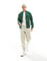 Nike Club velour jacket in green