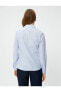 Фото #4 товара Рубашка женская Koton Basic с длинным рукавом