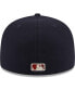 Фото #2 товара Men's Navy Cleveland Guardians Meteor 59FIFTY Fitted Hat