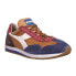 Diadora Equip H Dirty Stone Wash Evo Lace Up Mens Brown Sneakers Casual Shoes 1