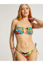 Фото #9 товара İnce Askılı Bikini Üstü Kap Detaylı Desenli