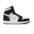 Кроссовки Nike Air Jordan 1 Retro High Defiant White Black Gym Red (Белый, Черный)