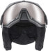 uvex instinct Visor Pro V - Ski Helmet for Men and Women - with Visor - Individual Size Adjustment