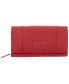 ფოტო #5 პროდუქტის Women's Pebbled Collection RFID Secure Mini Clutch Wallet