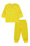Erkek Bebek Pijama Takımı 6-18 Ay Sarı