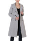 Фото #7 товара Women's Mary Hooded Stand Collar Boucle Wool Coat