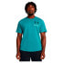 UNDER ARMOUR Rival Terry Colorblock short sleeve T-shirt Circuit Teal / Radial Turquoise / Hydro Teal, M - фото #1