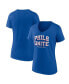 ფოტო #1 პროდუქტის Women's Royal Philadelphia 76ers Hometown Collection T-shirt