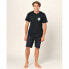 Short Sleeve T-Shirt Rip Curl Wettie Essential Black Men