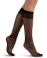 Women's European Made Sheer 20 Denier Knee-High Socks