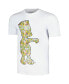 Men's and Women's White The Simpsons Postcards T-Shirt