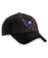 Фото #3 товара Men's Black Washington Capitals Core Adjustable Hat