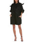 3.1 Phillip Lim Knotted Sleeve Midi Dress Women's Black 2