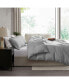 Фото #4 товара Super Soft Prewashed 3 Piece Duvet Cover Set - Zipper Closure (comforter not included)