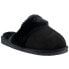 Фото #4 товара Corkys Snooze Scuff Womens Black Casual Slippers 25-2001-BLK