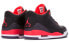 Jordan Air Jordan 3 Retro Crimson 中帮 复古篮球鞋 男款 黑红 / Кроссовки Jordan Air Jordan 136064-005 42 - фото #4