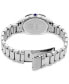 ფოტო #3 პროდუქტის Women's Diamond (1/6 ct. t.w.) Stainless Steel Bracelet Watch 33mm