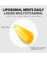 Фото #6 товара Men's Daily Liposomal Liquid Vitamins Supplement, Daily Multivitamin, Sugar-Free, 30 Pouches - White - 30 Pouches