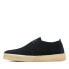 Фото #5 товара Clarks Trek Cup 26165826 Mens Black Suede Oxfords & Lace Ups Casual Shoes