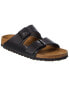 Фото #1 товара Birkenstock Arizona Narrow Fit Leather Sandal Women's Black 35