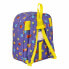 Школьный рюкзак SuperThings Guardians of Kazoom Фиолетовый Жёлтый (22 x 27 x 10 cm)
