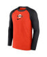 Men's Orange San Francisco Giants Authentic Collection Game Raglan Performance Long Sleeve T-shirt