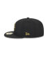Фото #4 товара Men's Black Cleveland Guardians 2024 Armed Forces Day On-Field 59FIFTY Fitted Hat