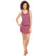 Фото #1 товара Splendid Sleeveless Racerback Cover Up Dress Striped Pink Size XS