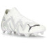 Фото #2 товара Puma Future Ultimate Brilliance Firm GroundAg Soccer Cleats Mens White Sneakers