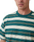 Фото #3 товара Men's Loose Fit Stripe T-shirt