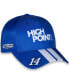 Men's Royal, White Chase Briscoe Highpoint.com Uniform Adjustable Hat Royal, White - фото #4