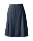 ფოტო #1 პროდუქტის Women's School Uniform Box Pleat Skirt Below the Knee