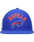 Бейсболка Pro Standard мужская Royal Buffalo Bills Stacked SnapbackHat Синий - фото #3