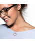ფოტო #3 პროდუქტის Lab-Grown Moissanite Heart 18" Pendant Necklace (2-2/5 ct. t.w.) in 18k Rose Gold-Plated Sterling Silver