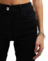 Фото #3 товара COLLUSION x001 high rise skinny jeans in black