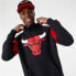 Фото #8 товара Толстовка с капюшоном унисекс New Era NBA Colour Insert Chicago Bulls Чёрный